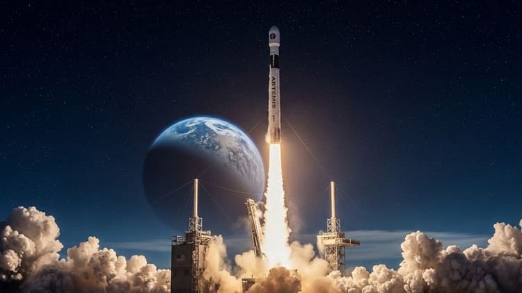 Artemis i rocket