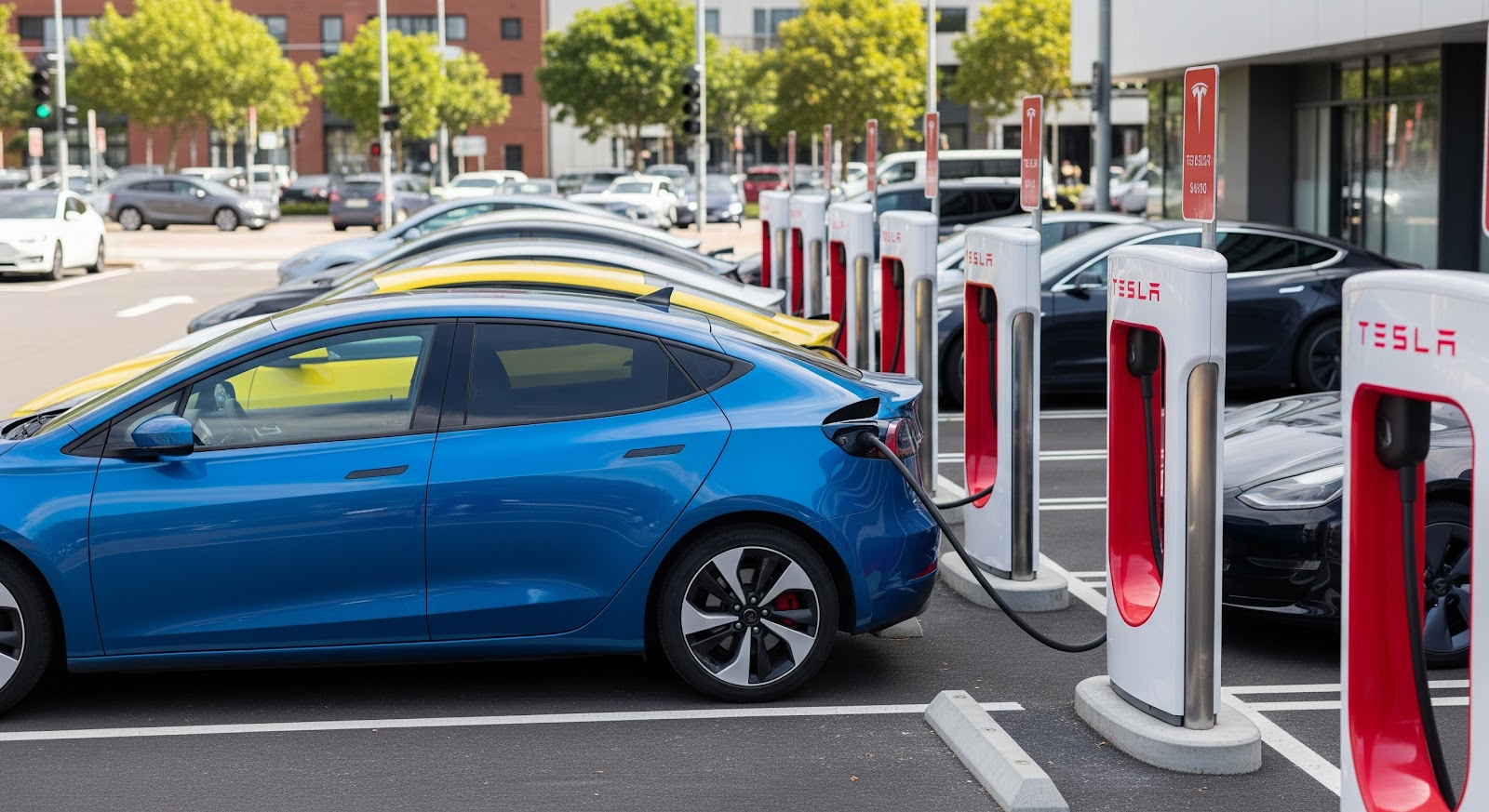 Supercharger station